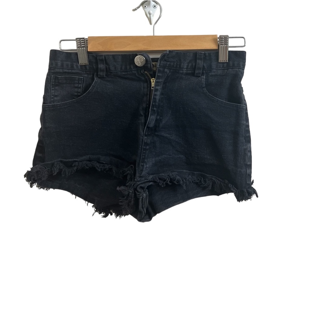 infinity denim shorts